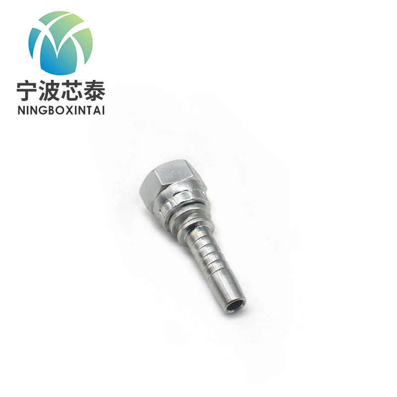 20211 Hydraulic Hose Nipple Fitting Metric Female Flat Seat Straight Fittings Hose Crimping Fittings