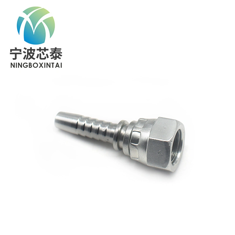 20211 Hydraulic Hose Nipple Fitting Metric Female Flat Seat Straight Fittings Hose Crimping Fittings