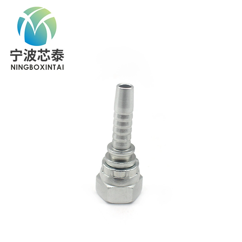 20211 Hydraulic Hose Nipple Fitting Metric Female Flat Seat Straight Fittings Hose Crimping Fittings